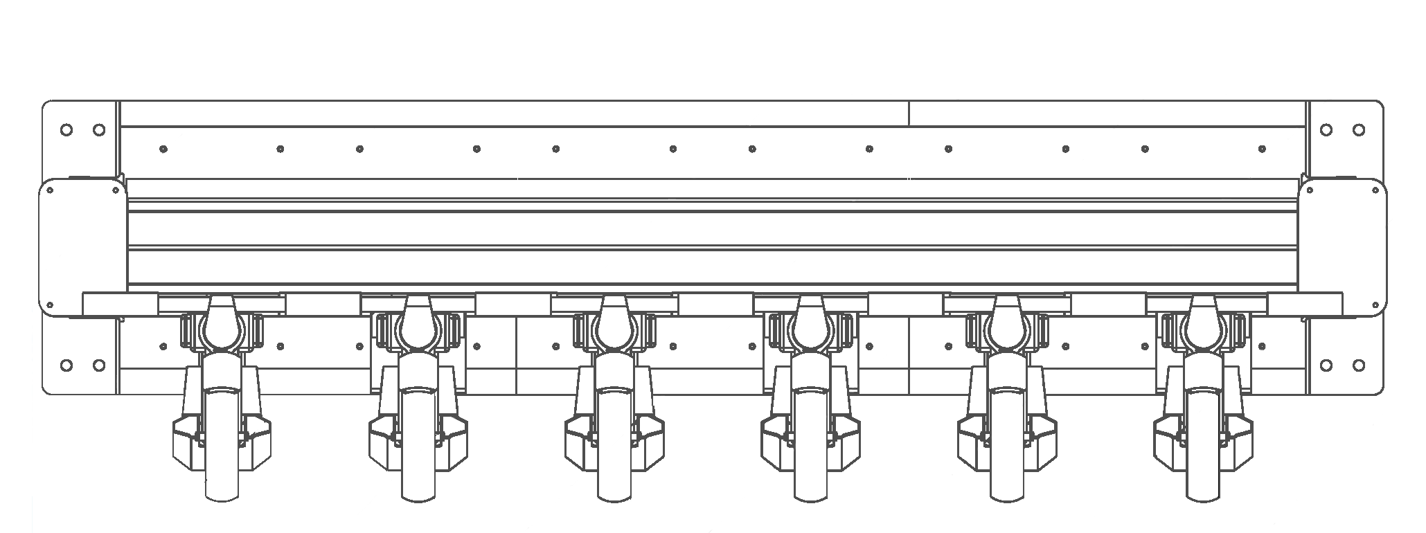 Boceto de estación compartida KNOT, seis emplazamientos, para Ninebot ES2