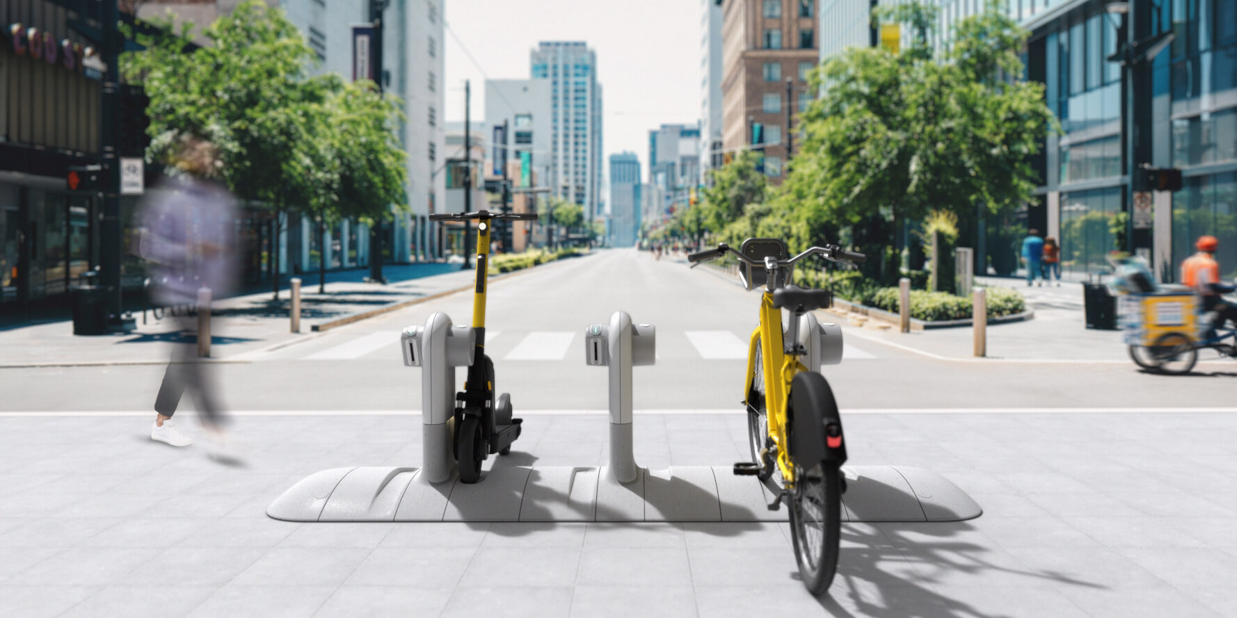 The Ultimate Goal Of Micromobility: The Universal Docking Infrastructure?